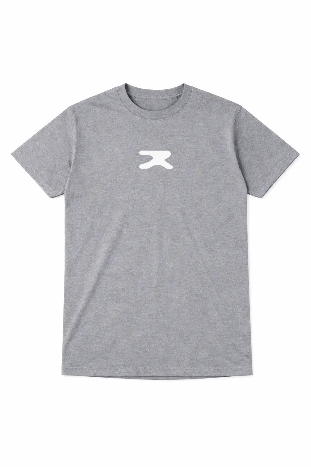 Logo Kusetsu blanc sur t-shirt gris